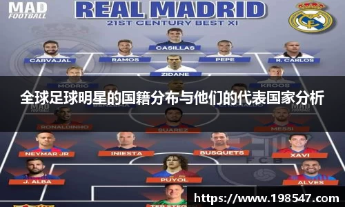 全球足球明星的国籍分布与他们的代表国家分析