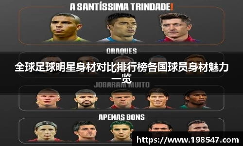 全球足球明星身材对比排行榜各国球员身材魅力一览